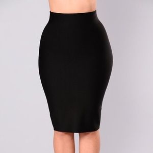 Fashion Nova Black Skirt